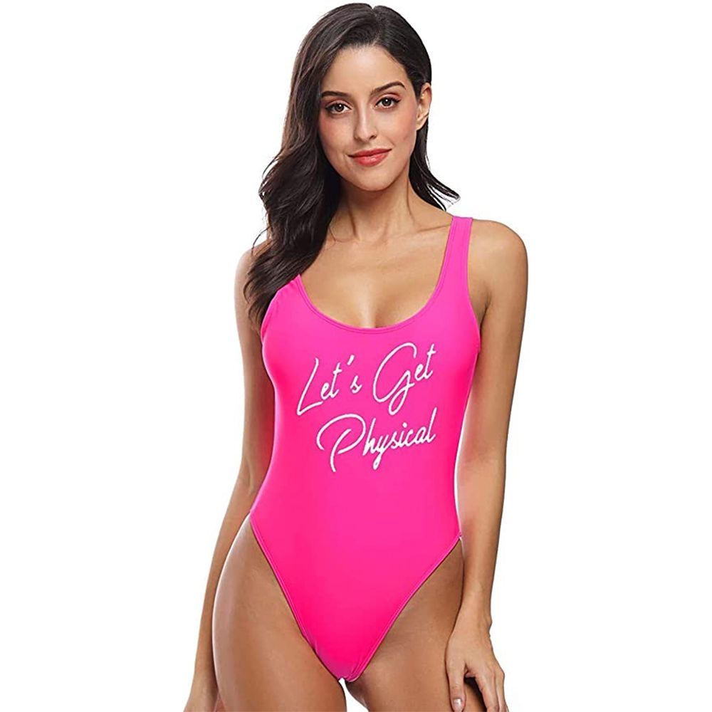 Retro “Let’s Get Physical” One-Piece