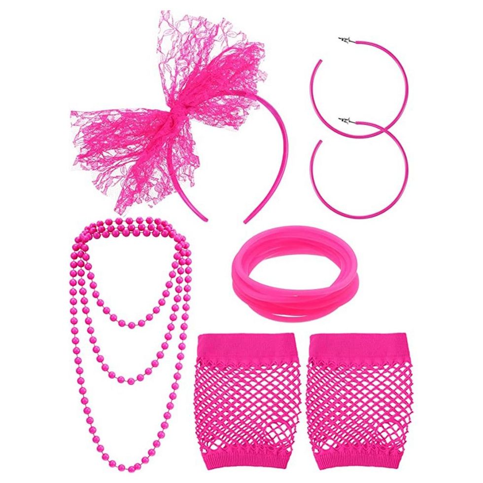 Pink Retro Accessories Set