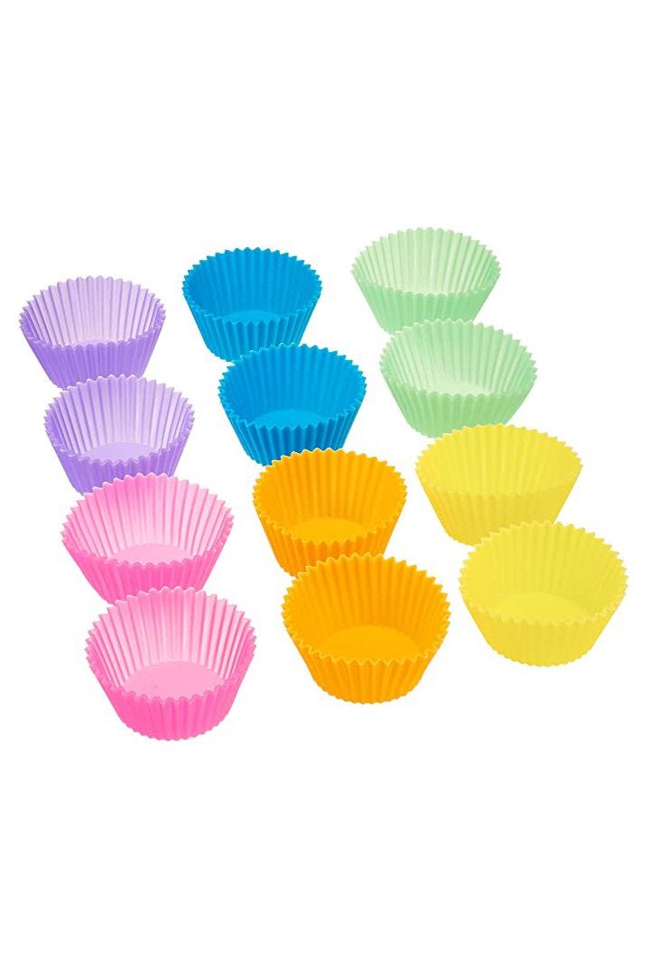 basics reusable silicone baking cups silicone