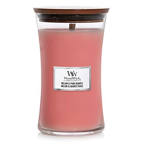 WoodWick candles - Melon & Pink Quartz