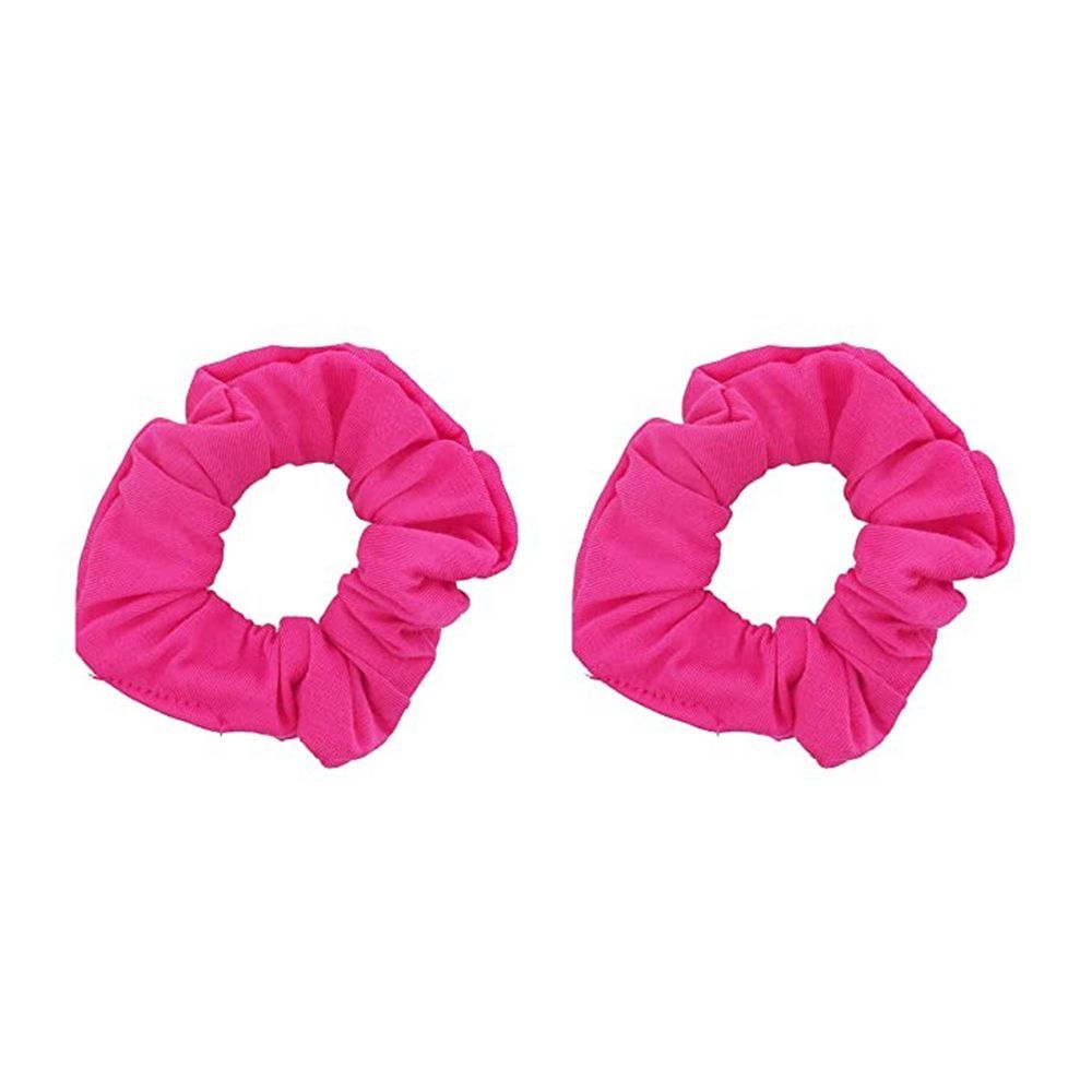 Hot Pink Scrunchies