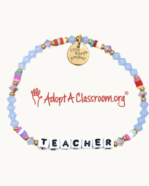 Teacher Education Equality Beaded Bracelet