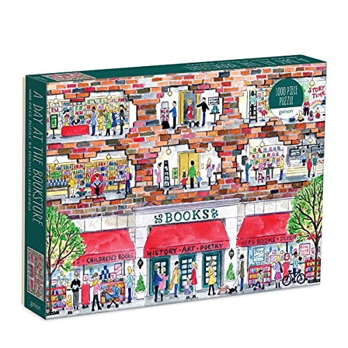 Michael Storrings A Day at The Bookstore 1,000-Piece Puzzle