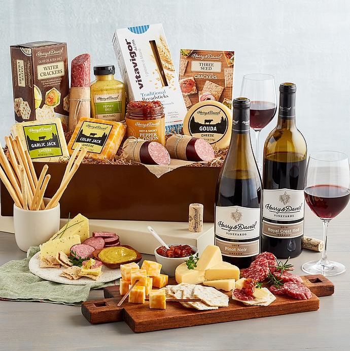 Harry & David Meat, Cheese, and Wine Gift Box