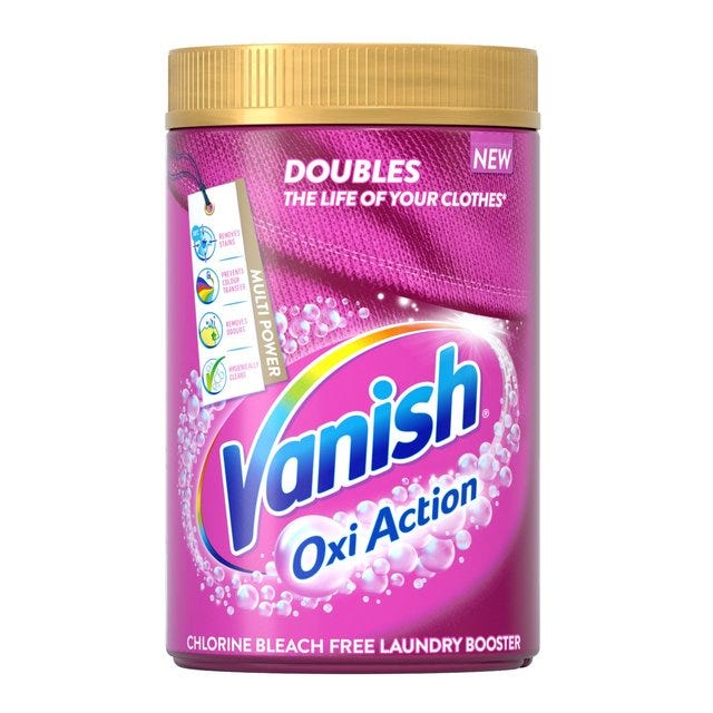 Gold Oxi Action Fabric Stain Remover Powder 