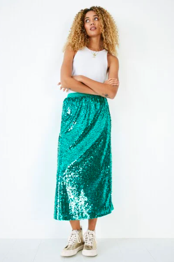 Cicley Sequin Skirt