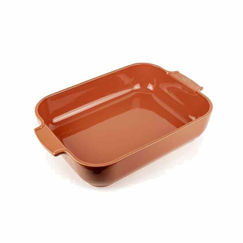 Ecru Appolia Rectangular Ceramic Casserole Dish