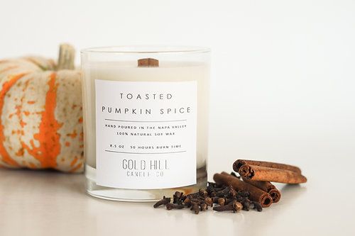 Toasted Pumpkin Spice Soy Candle