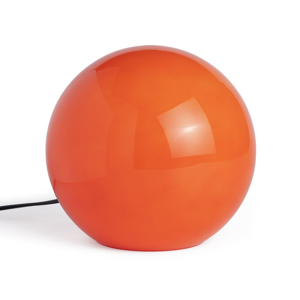 Habitat Caliban Globe Table Lamp - Orange