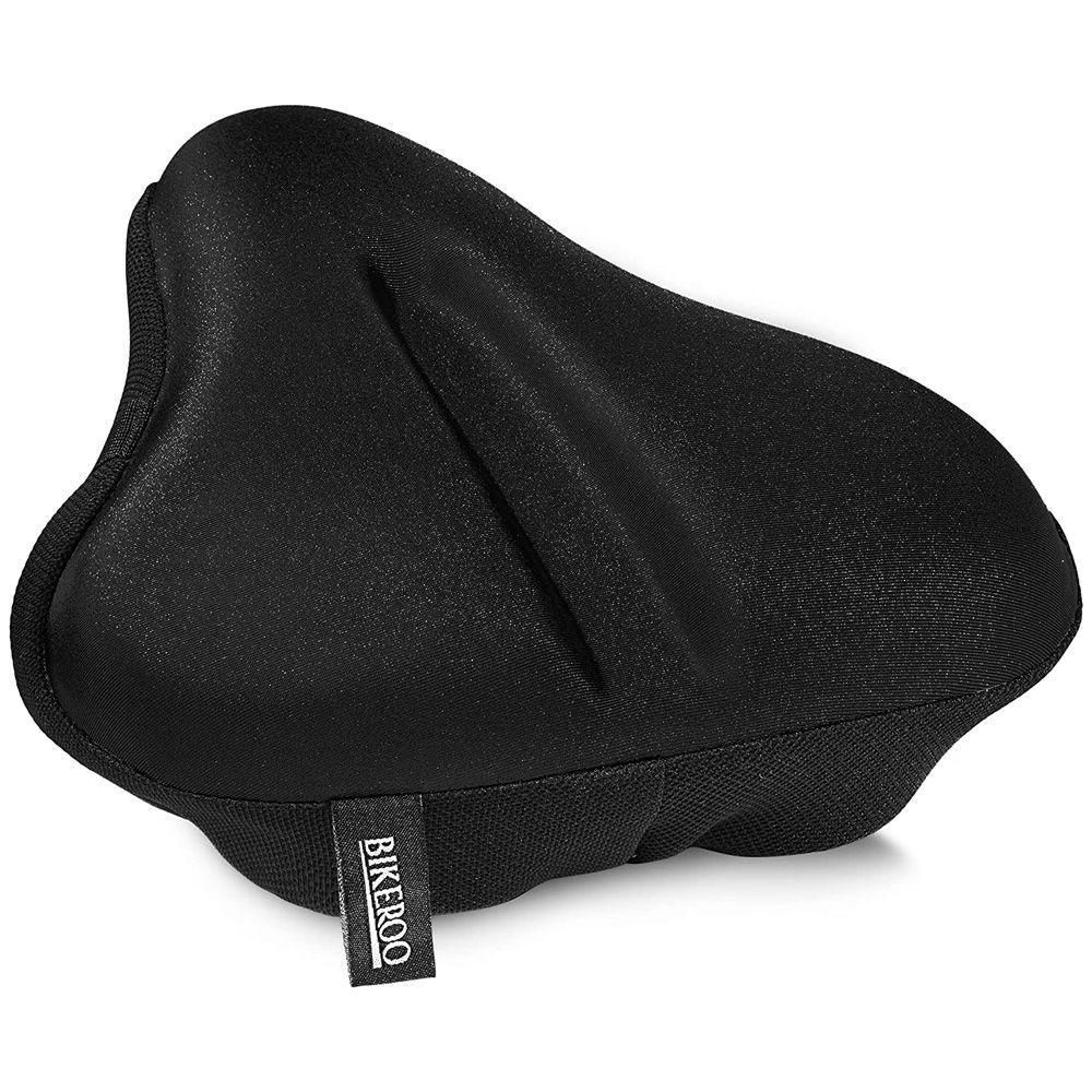 Accessotech Bike Bicycle Seat Saddle Cover Extra Comfort Padding Soft Gel Cushion Gym Sores 