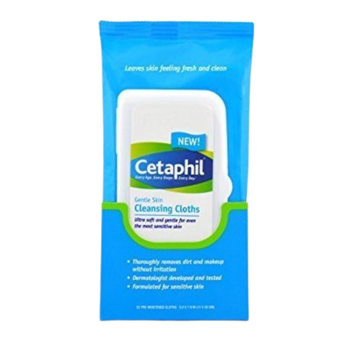 Gentle Skin Cleansing Cloths, 2-pack