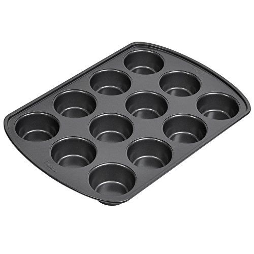 Basics Nonstick Muffin Baking Pan, 12 Cups - Set of 2