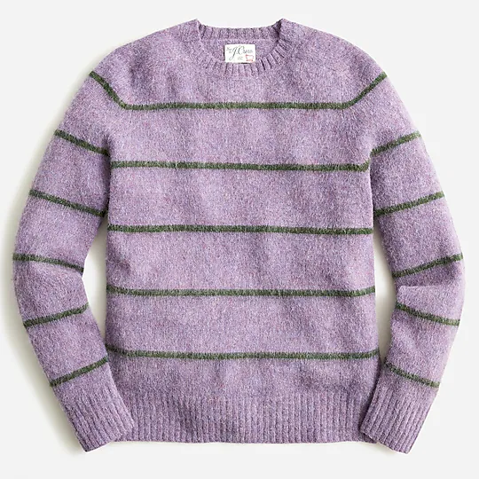 Brushed-Wool Crewneck Sweater