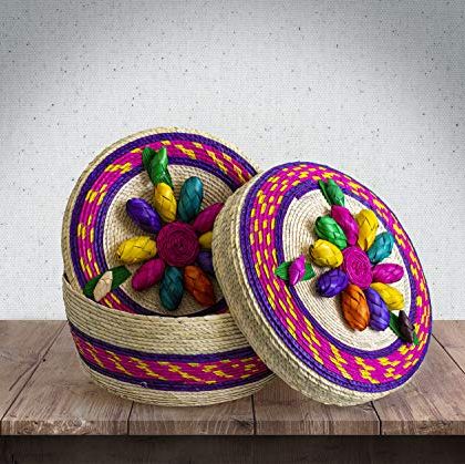 Handwoven Tortilla Basket Set