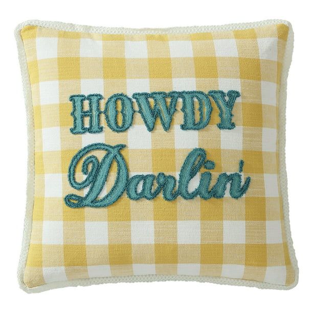 The Pioneer Woman 'Howdy Darlin' Decorative Pillow