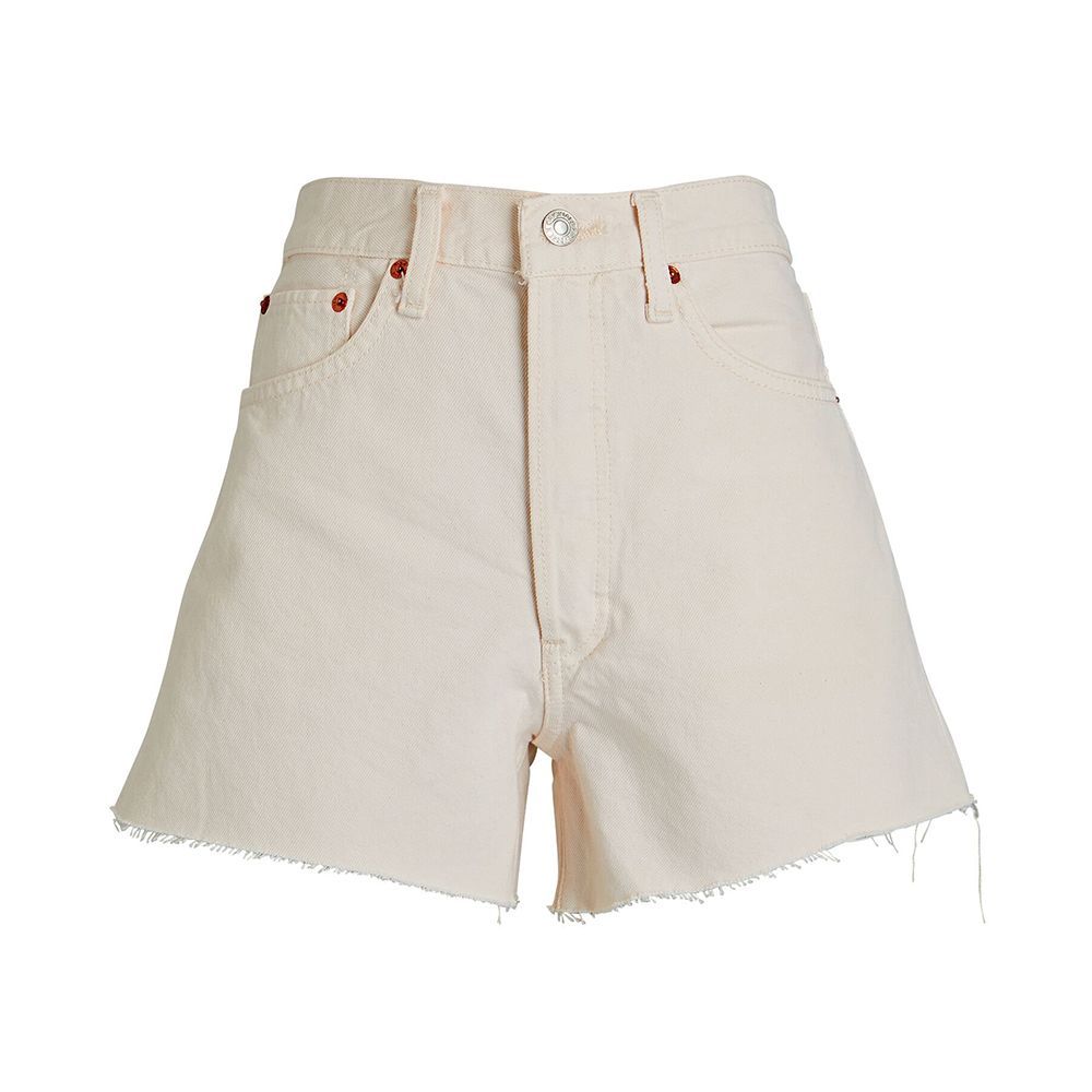 90s Low Slung Denim Shorts