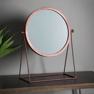 Nina Vanity Mirror in Copper