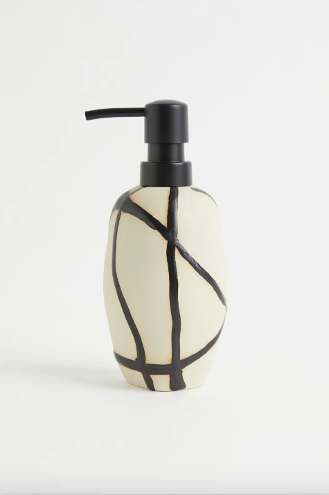 Stoneware Soap Dispenser