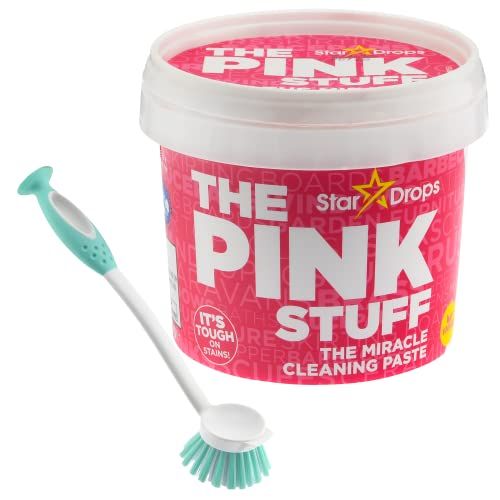 The Pink Stuff Miracle Cleaning Paste With Scrub Brush