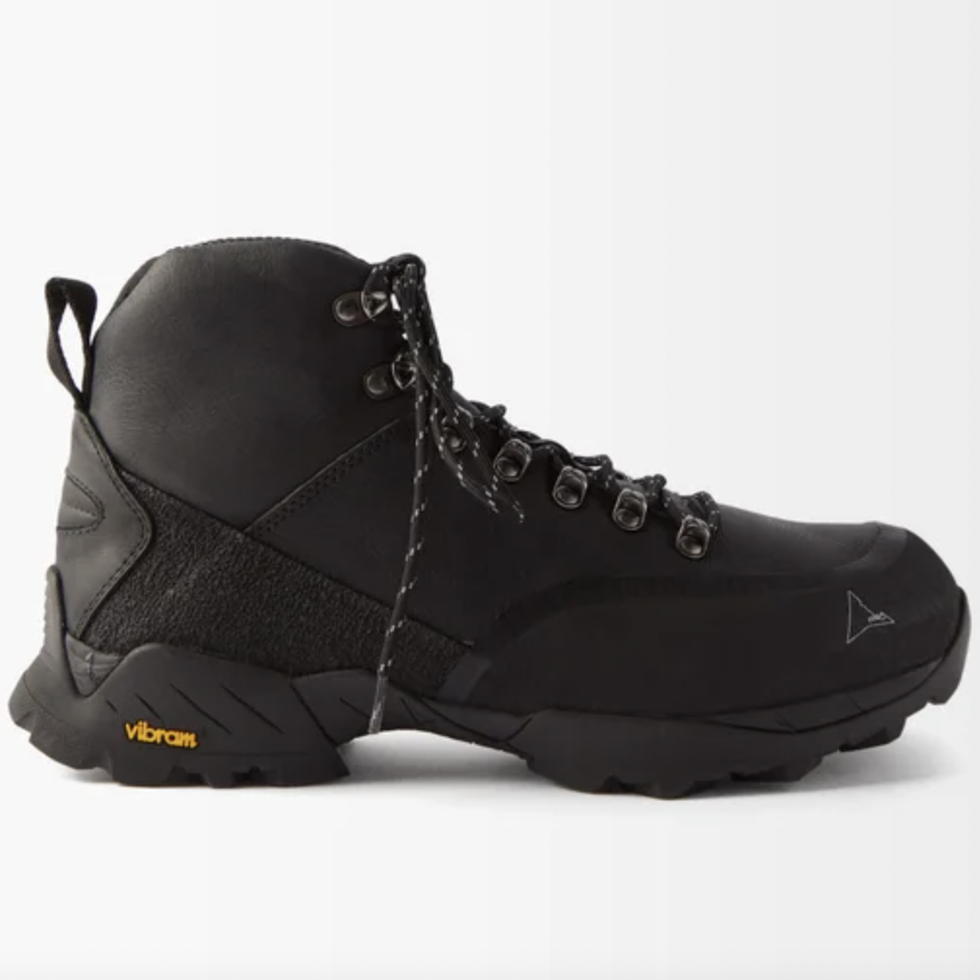 Andreas Leather Hiking Boots