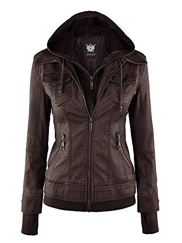Women's Faux Leather long sleeves Bike Jacket Turquoise UK  6 8 10 12 