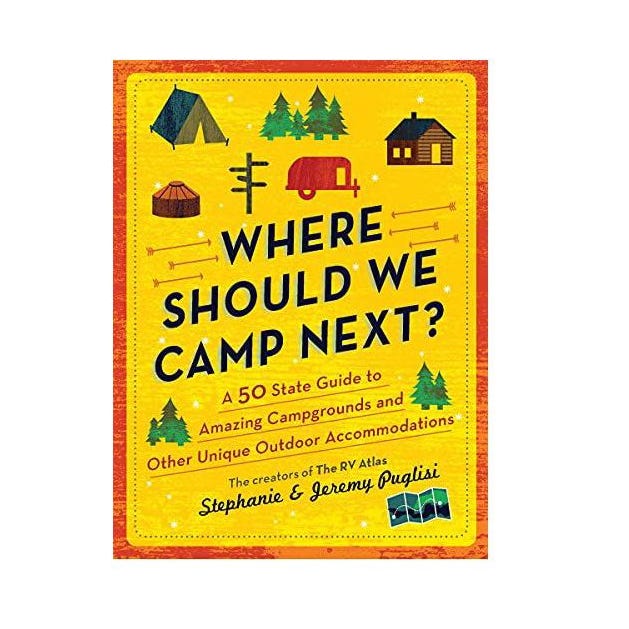 'Where Should We Camp Next?' Book