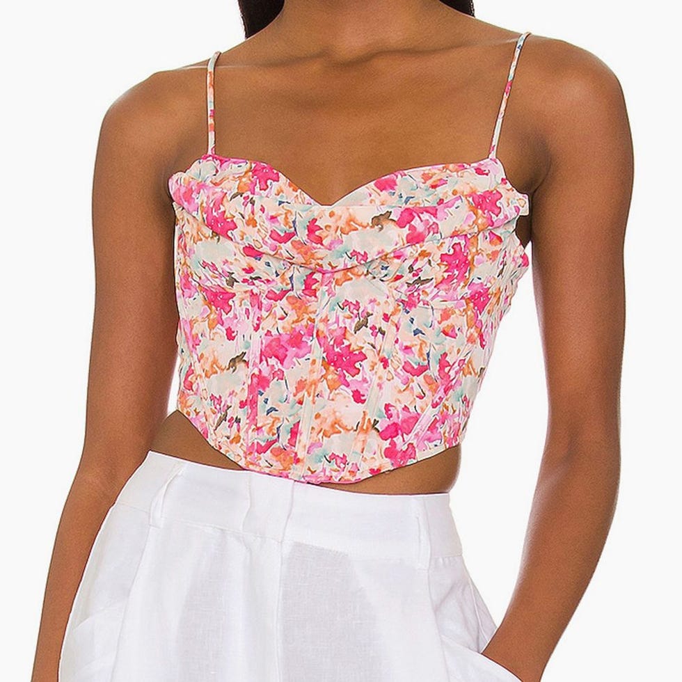 Melinda Drape Bustier Top