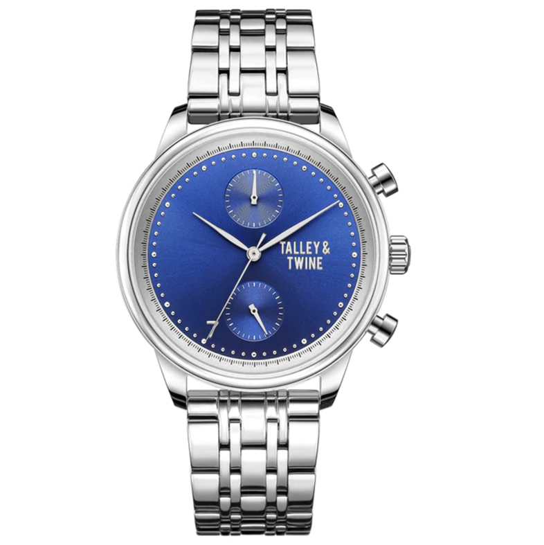 Blue & Silver Watch