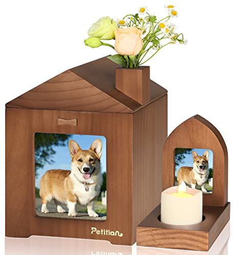 Home Memorial Urn with Candle
