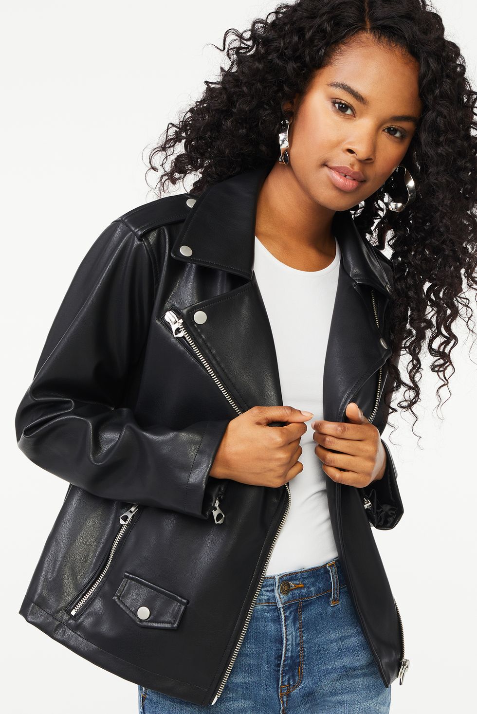 Faux Leather Jackets, Leather Look Jackets