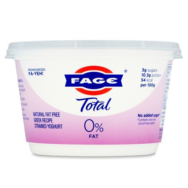 Total 0% Fat Greek Recipe Strained Yoghurt 450g