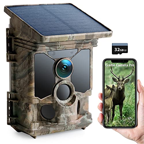 CEYOMUR Solar Wildlife Camera 