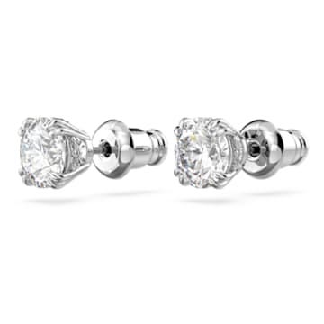 Constella stud earrings Round cut