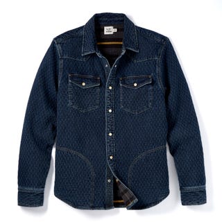 Flint and Tinder Quilted Bone Button Western Flint and Tinder Quilted Bone Button Western