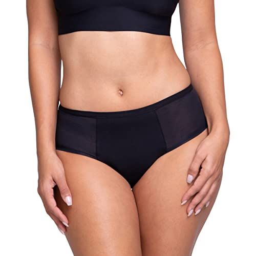saalt Reusable Period Underwear - Comfortable, Thin, and Keeps You Dry from  All Leaks (Mesh Hipster)