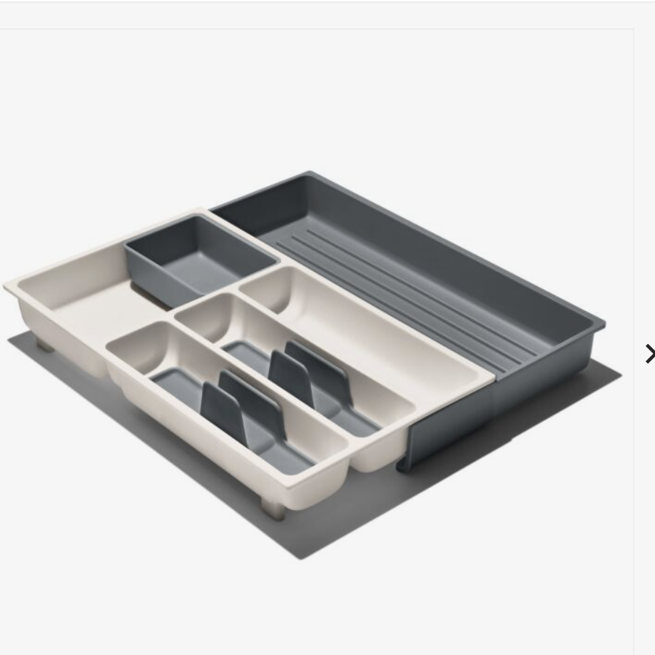 Two-Tiered Silverware Drawer Storage Insert - Independent Trays