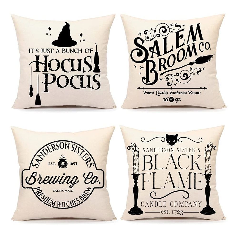 ‘Hocus Pocus’-Inspired Pillow Covers
