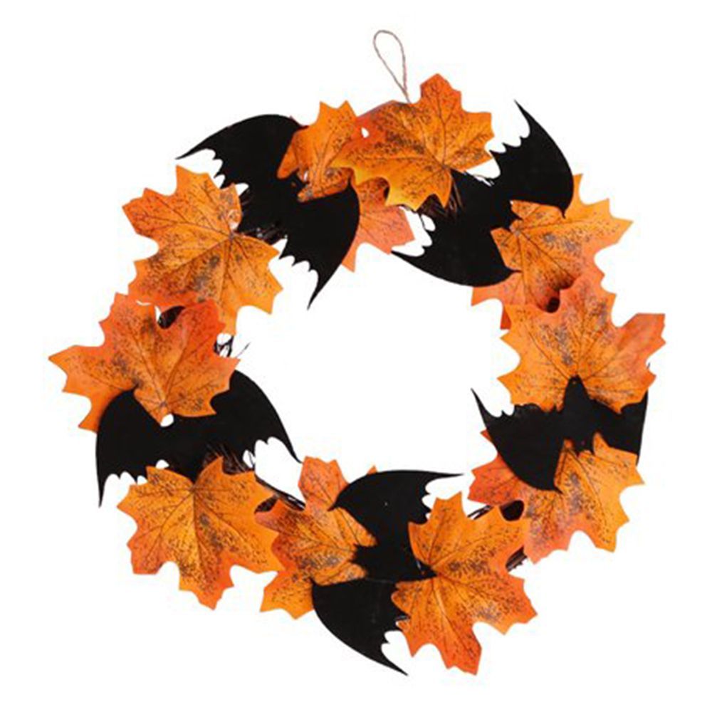 Autumnal Wreath With Bats