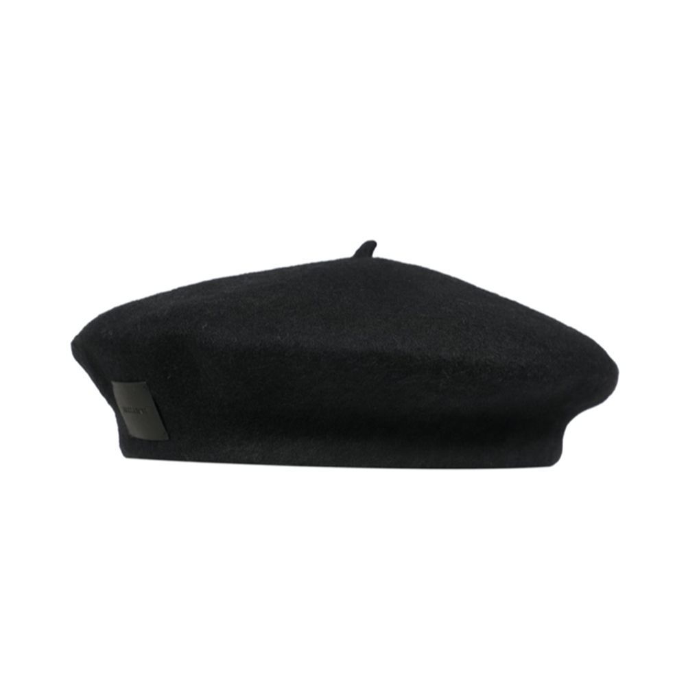 Wool blend felt beret  