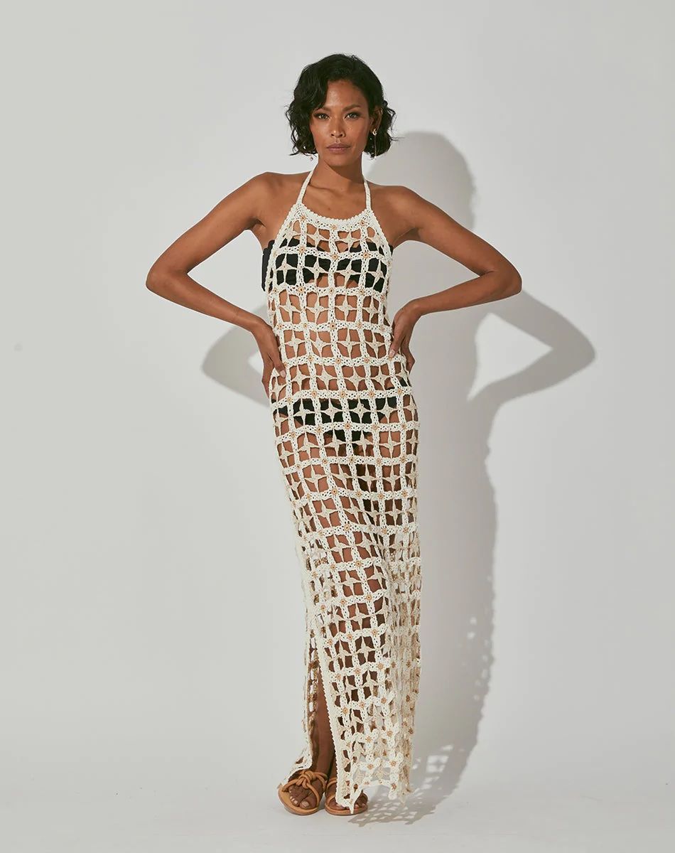 Lotus Crochet Dress