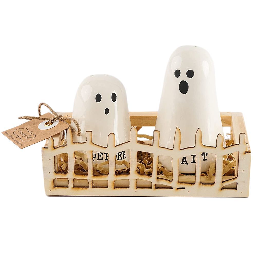 Halloween Ghost Salt and Pepper Shaker Set
