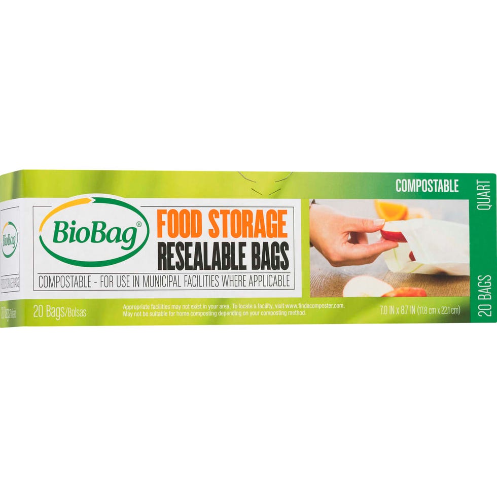 Resealable 1 Quart Food Storage Bag