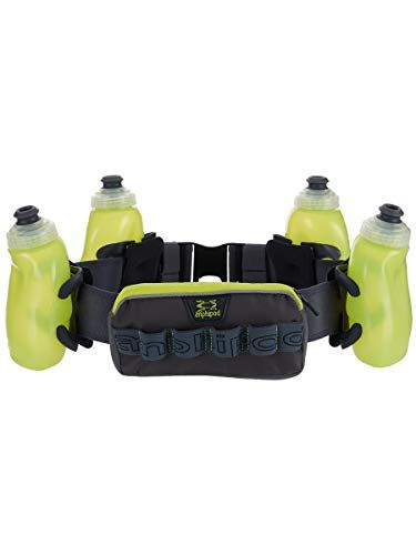 Bounce-Free & Lightweight Fuel Gear Includes Accessories and Two 10-Ounce BPA-Free and Leak-Proof Water Bottles Hydration Belt for Running 