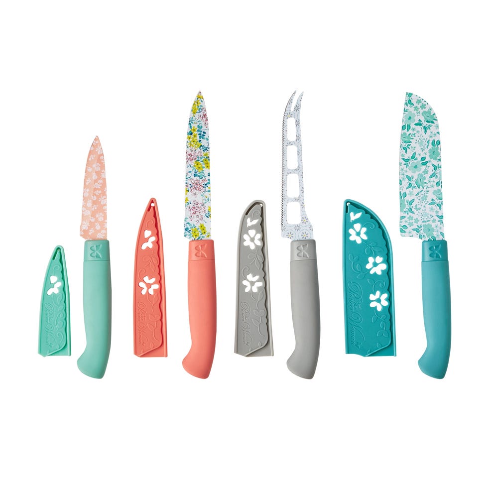 The Pioneer Woman Evie 4-Piece Utility Knife Set