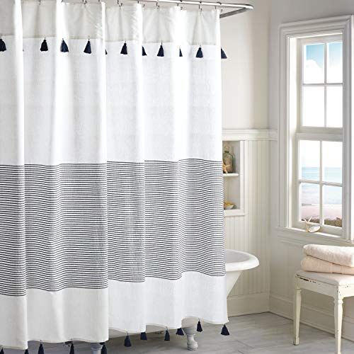 Modern New Designs Awesome HookLess Shower Curtains 