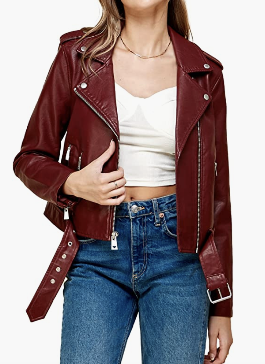 25 Best Women's Faux Leather Jackets in 2023