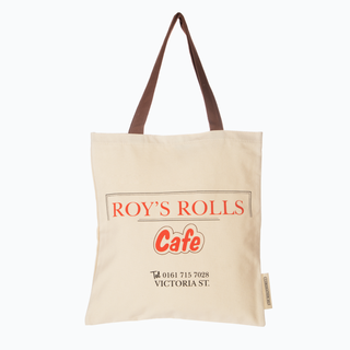 Roy's Rolls tote bag