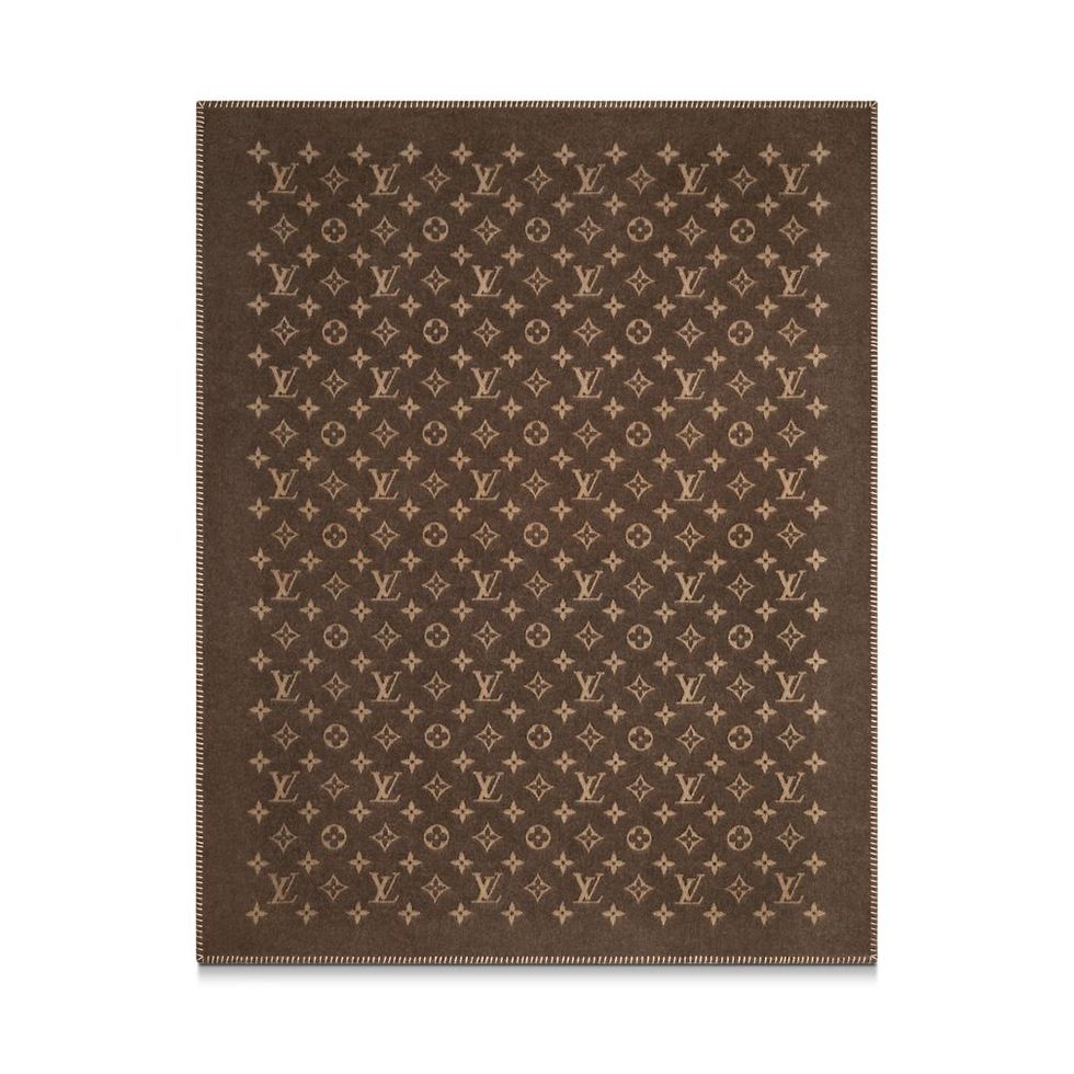 dark brown louis Vuitton blanket | ROSAMISS STORE
