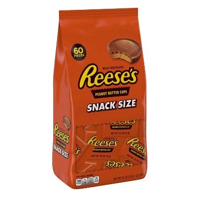 Reese's Snack Size Peanut Butter Cups - 33oz