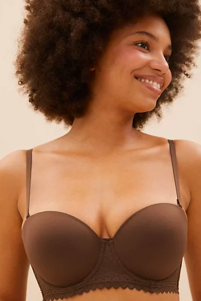 M&S Collection Sumptuously Soft Padded Full Cup T-Shirt Bra A-DD, Compare